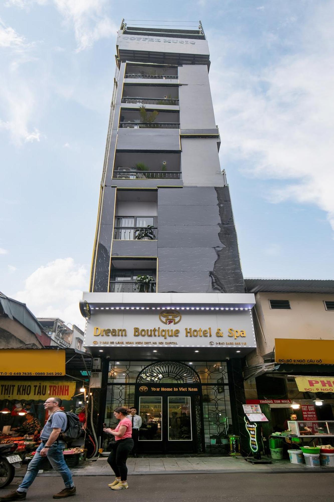 Dream Boutique Hotel & Travel & Spa - Hanoi Old Quarter Exteriér fotografie